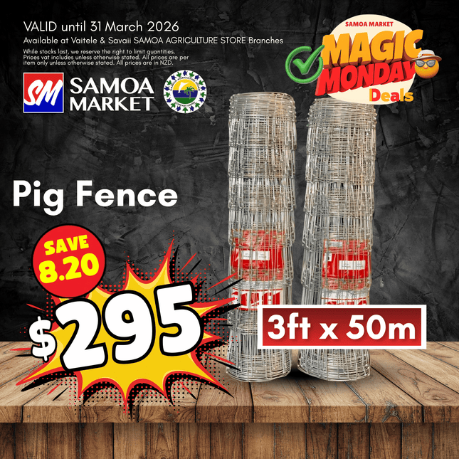 MAGIC MONDAY! Pig Fence 3ft x 50mtr
