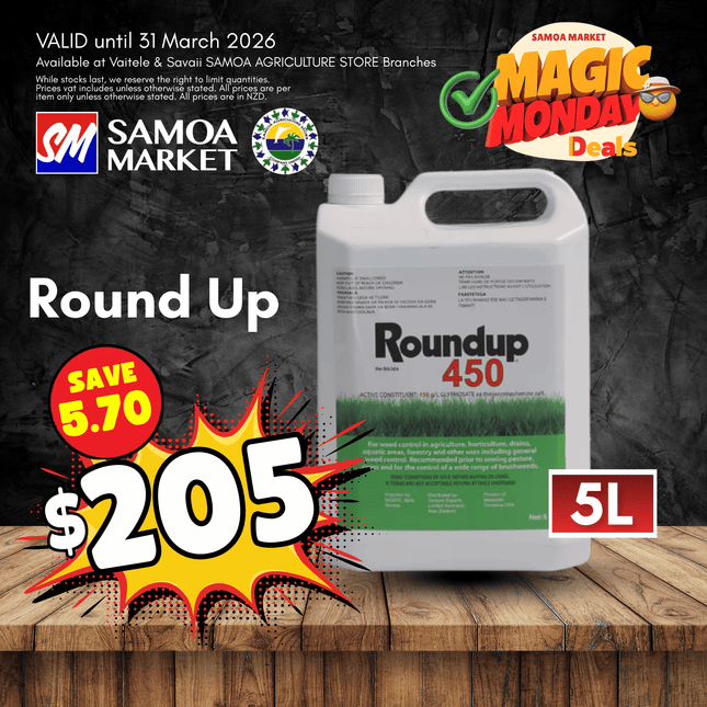 MAGIC MONDAY! Round Up 5 Litre