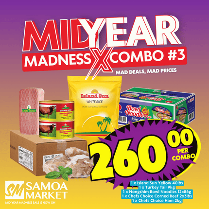 Mid-Year Madness COMBO #3 "PICKUP FROM AH LIKI WHOLESALE"