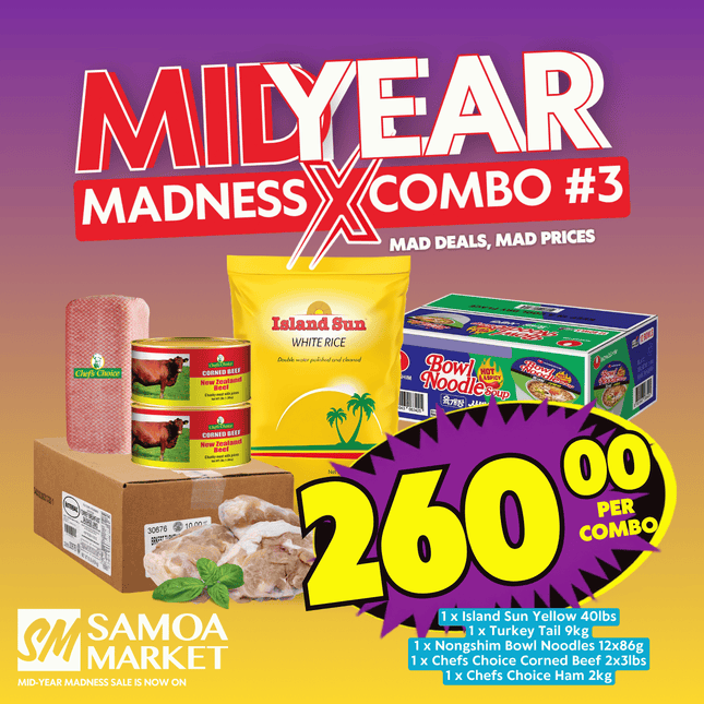 Mid-Year Madness COMBO #3 "PICKUP FROM AH LIKI WHOLESALE"