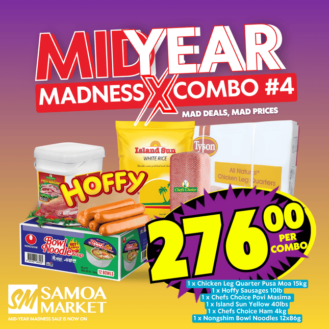 Mid-Year Madness COMBO #4 "PICKUP FROM AH LIKI WHOLESALE"