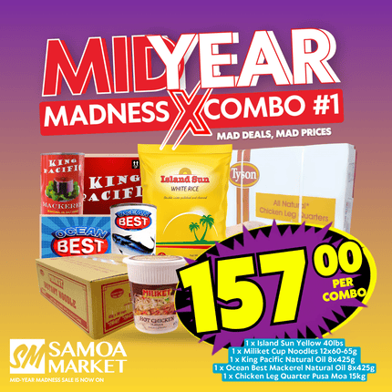 Mid-Year Madness COMBO #1 "PICKUP FROM AH LIKI WHOLESALE"