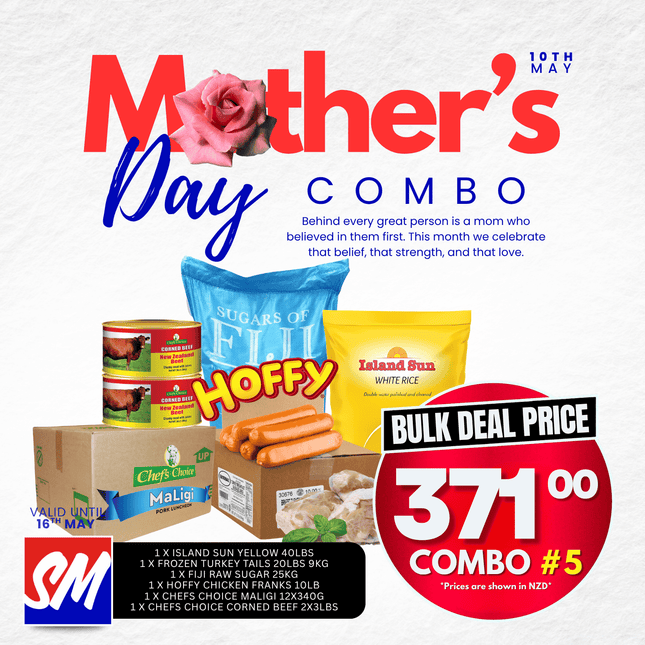 Mother's Day COMBO #5 "PICKUP FROM AH LIKI WHOLESALE"