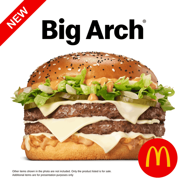 Big Arch "PICK UP FROM MCDONALD'S, APIA"