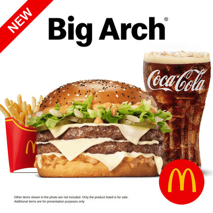 Big Arch "PICK UP FROM MCDONALD'S, APIA"