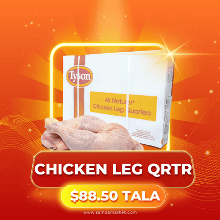 Chicken Leg Quarter Pusamoa 33LBS/15KG - [Brand may vary] "PICKUP FROM AH LIKI WHOLESALE"