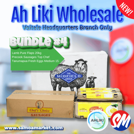 Ah Liki WHolesale BUNDLE #4 "PICKUP FROM AH LIKI WHOLESALE HEADQUARTERS ONLY"