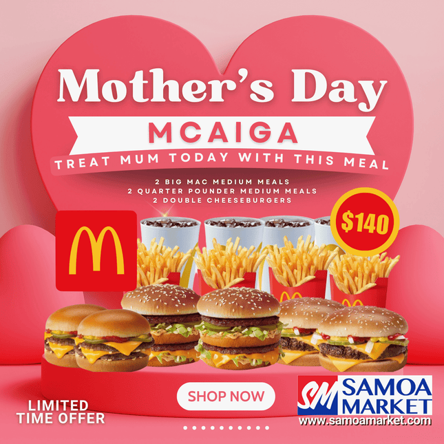 McAiga Mother's Day Special Meal
