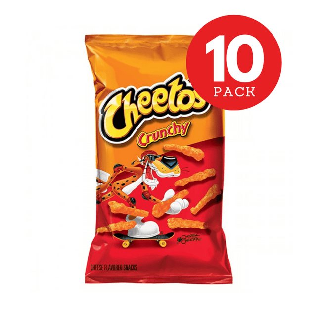 Cheetos Crunchy Cheese 10x8oz Case  [NOT AVAIL AT TAUFUSI BRANCH] "PICKUP FROM AH LIKI WHOLESALE"