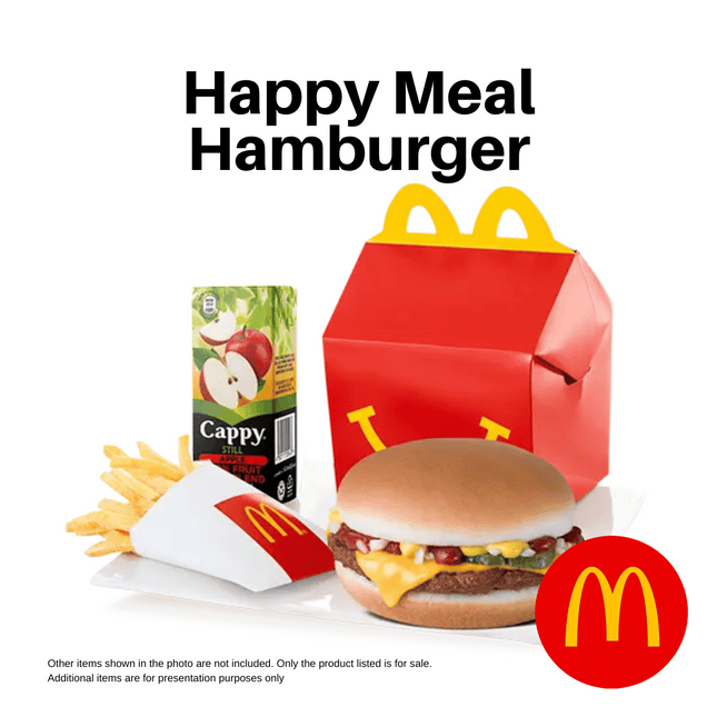 Happy Meal - Hamburger "PICK UP FROM MCDONALD'S, APIA"