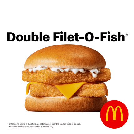 Double Filet o Fish Meal "PICK UP FROM MCDONALD'S, APIA"