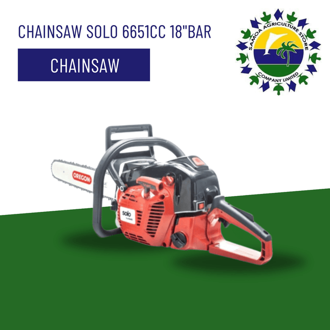 Chainsaw SOLO 6651CC 18''Bar