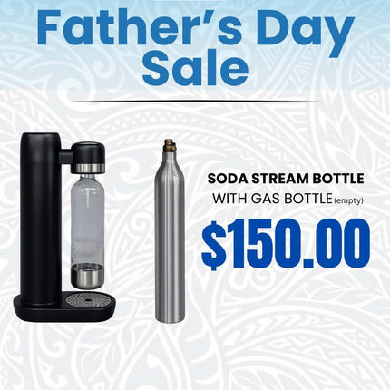 Soda Stream Bottle with Gas Bottle "Pick Up From S.O.S LTD, Togafuafua"