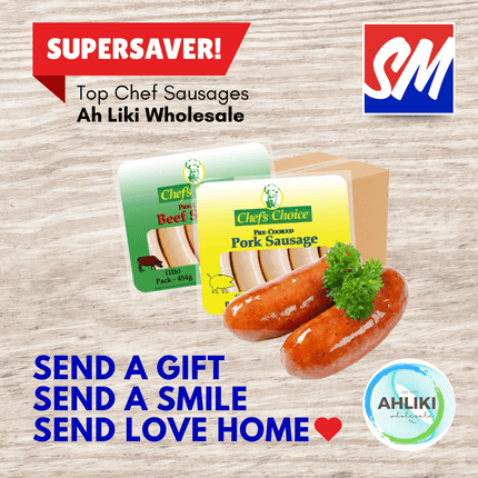 Top Chef Precooked Sausages 12PACK x 1LB "PICKUP FROM AH LIKI WHOLESALE"