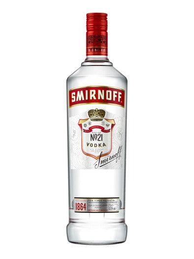 Smirnoff Vodka 1Ltr [ 21+ ONLY ] "PICKUP FROM FARMER JOE SUPERMARKET UPOLU ONLY"