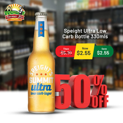 Speight Ultra Low Carb Bottle 330mls "PICKUP FROM FARMER JOE SUPERMARKET UPOLU ONLY"