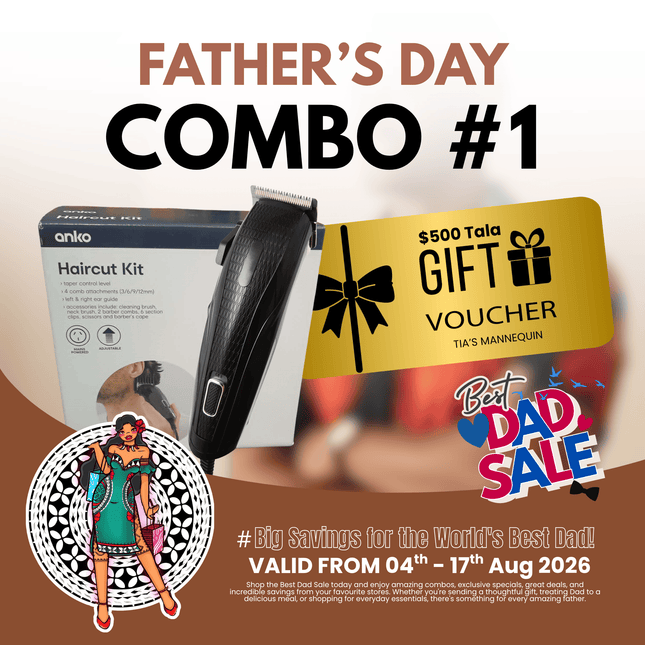 Father's Day Combo #1 "PICK UP FROM TIA'S AT SALEUFI, TOGAFUAFUA or VAIPUNA"