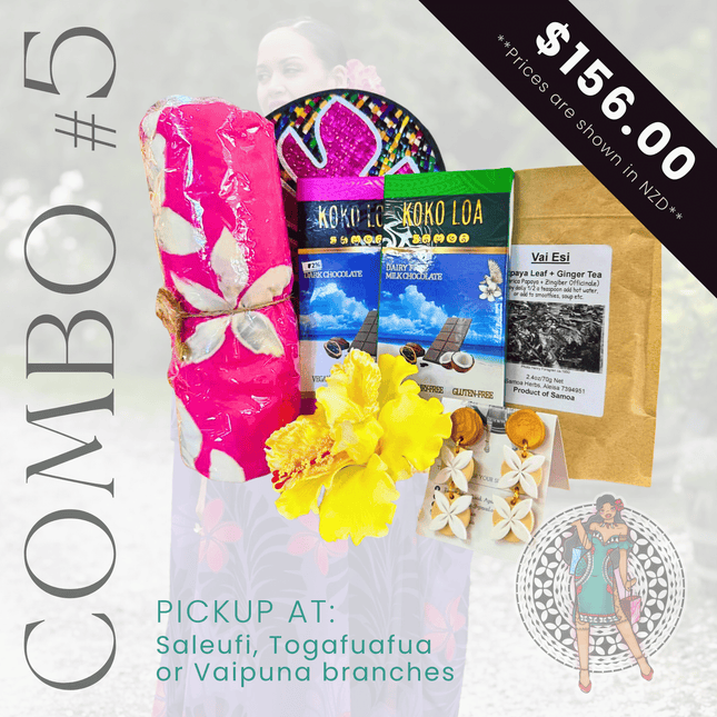 TIA'S Combo #5 "PICK UP FROM TIA'S AT TOGAFUAFUA, SALEUFI or VAIPUNA"