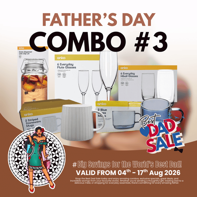 Father's Day Combo #3 "PICK UP FROM TIA'S AT SALEUFI, TOGAFUAFUA or VAIPUNA"