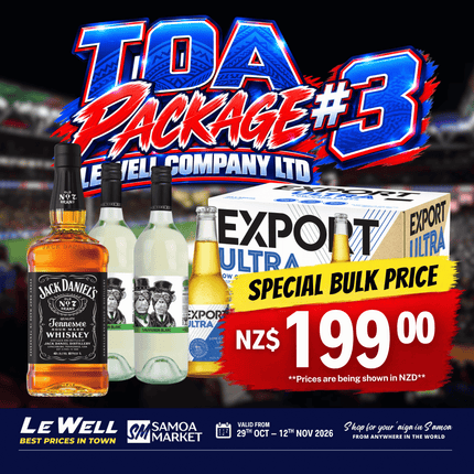 TOA PACKAGE #3 (PICK UP FROM LE WELL COMPANY SAVALALO ONLY)