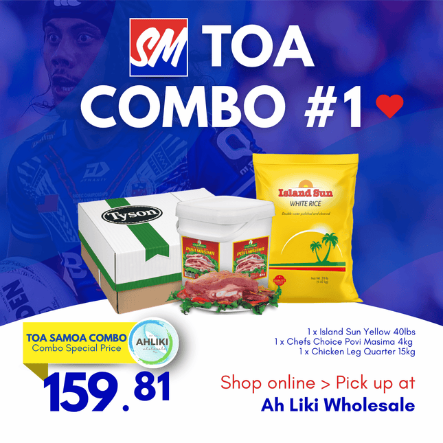 TOA Combo #1 "PICKUP FROM AH LIKI WHOLESALE"