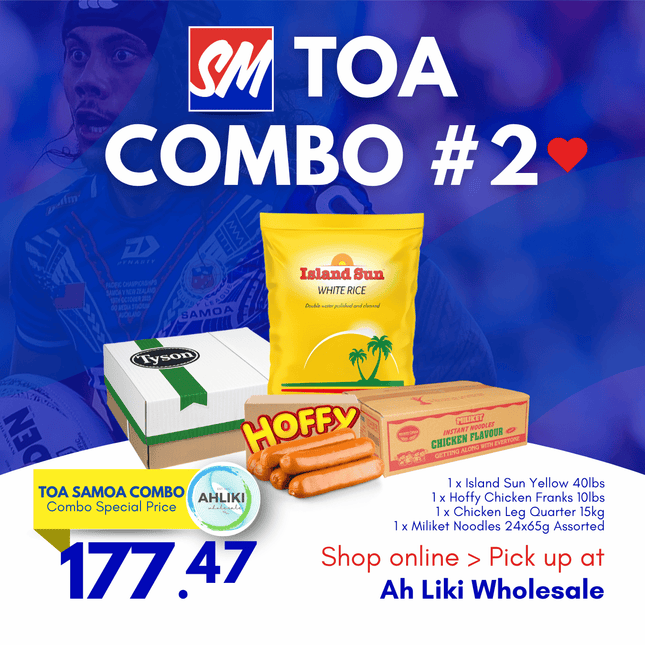 TOA Combo #2 "PICKUP FROM AH LIKI WHOLESALE"