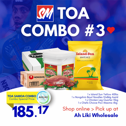 TOA Combo #3 "PICKUP FROM AH LIKI WHOLESALE"