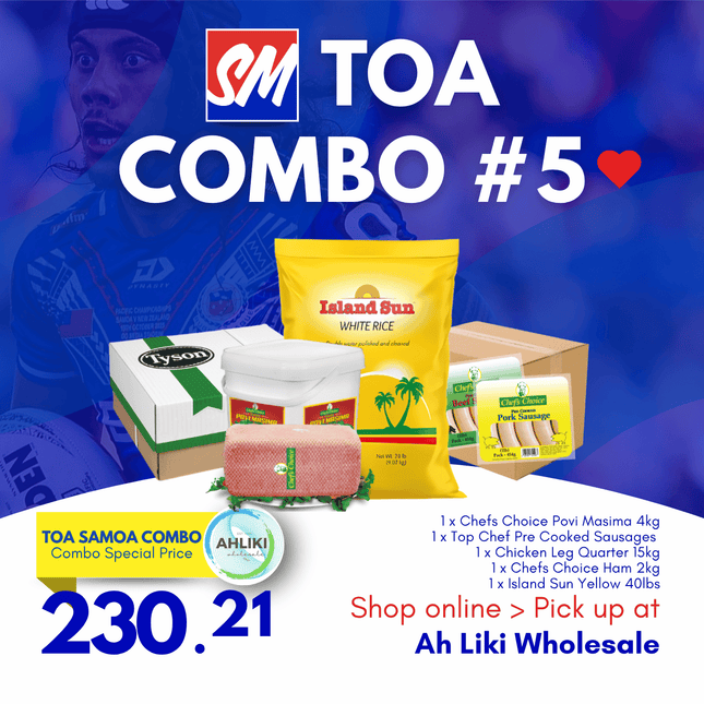 TOA Combo #5 "PICKUP FROM AH LIKI WHOLESALE"