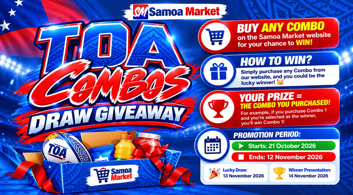 🏉🇼🇸 TOA COMBOS DRAW GIVEAWAY!