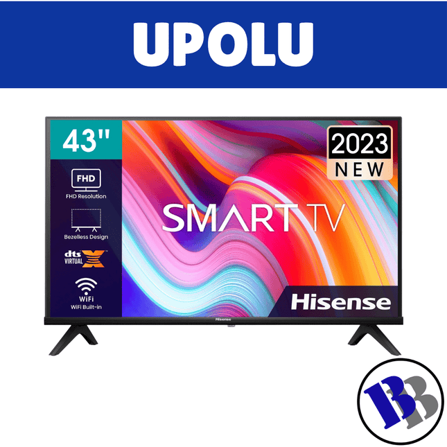 TV LED Smart UHD 43 Hisense - "PICKUP FROM BLUEBIRD LUMBER & HARDWARE"