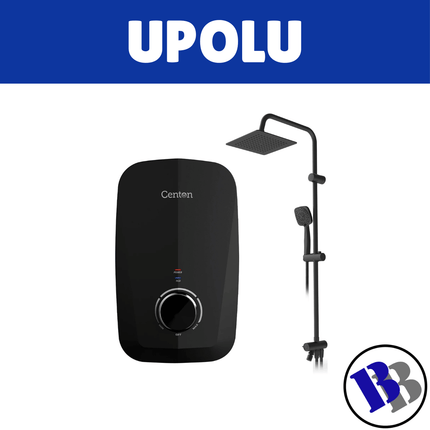 Shower Heater Instant Matte Black Innov Centon - "PICKUP FROM BLUEBIRD LUMBER & HARDWARE"