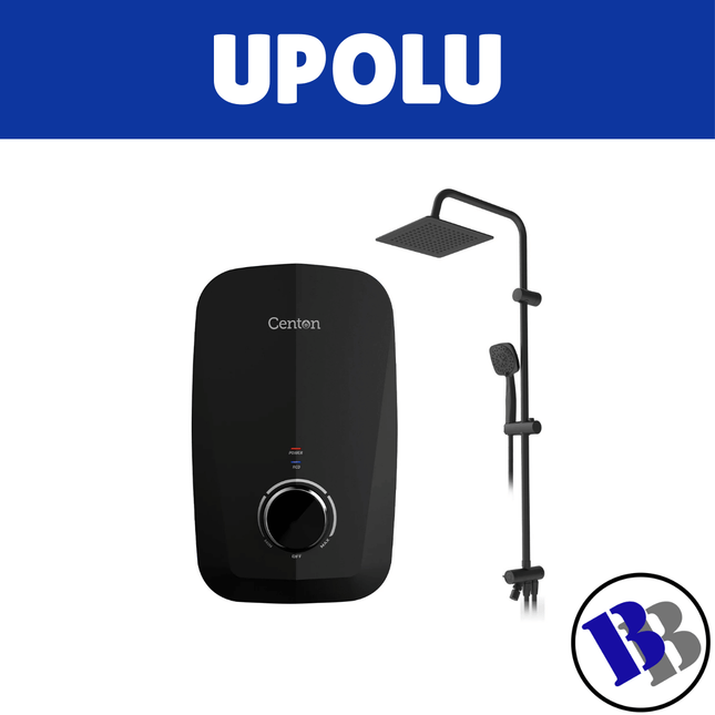 Shower Heater Instant Matte Black Innov Centon - "PICKUP FROM BLUEBIRD LUMBER & HARDWARE"