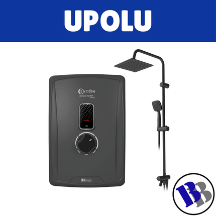 Shower Heater Instant Matte Black Innov Centon - "PICKUP FROM BLUEBIRD LUMBER & HARDWARE"