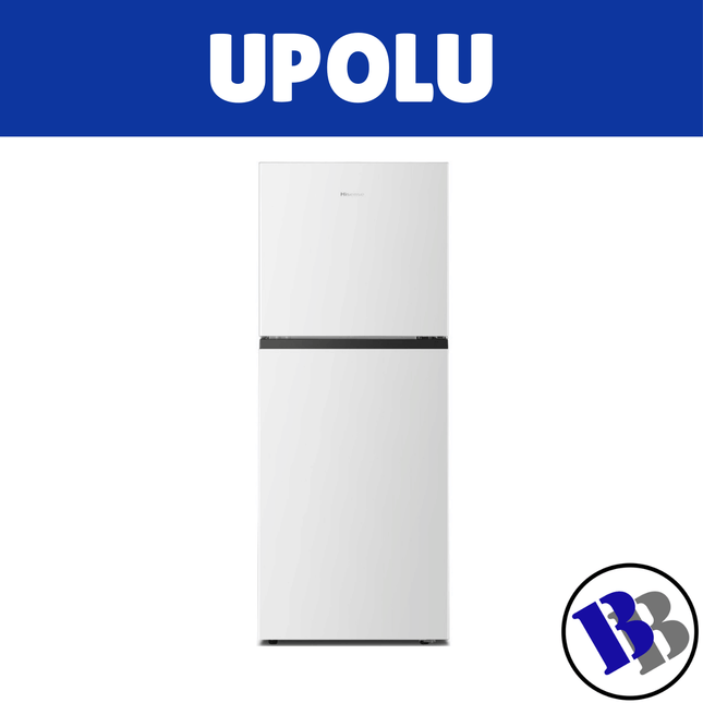 Fridge Top Mount 205L White Hisense - "PICKUP FROM BLUEBIRD LUMBER & HARDWARE"