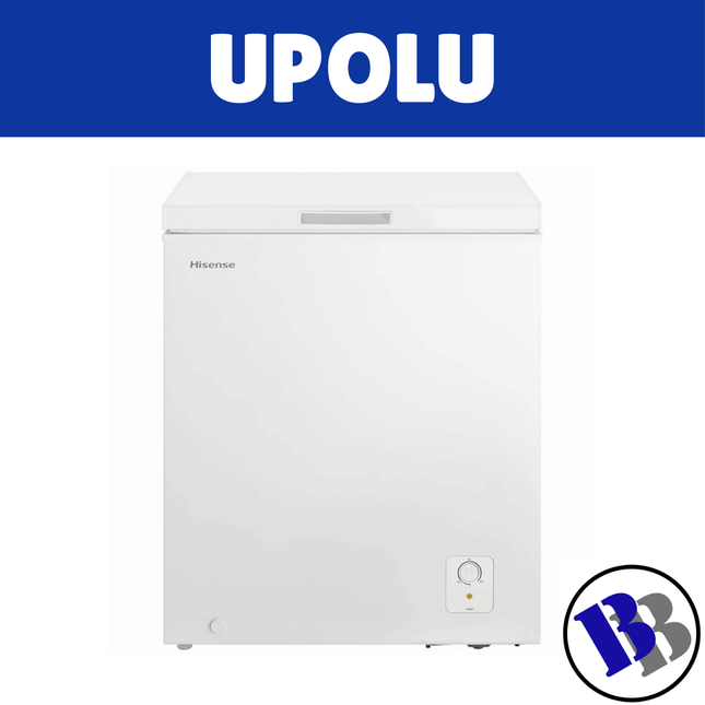 Chest Freezer 145L Hisense - "PICKUP FROM BLUEBIRD LUMBER & HARDWARE"