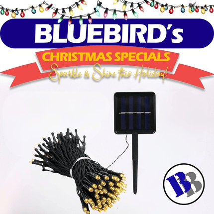 X-MAS DECORATIONS! Mutberg Solar String Light - "PICK UP AT BLUEBIRD LUMBER  HARDWARE UPOLU ONLY"