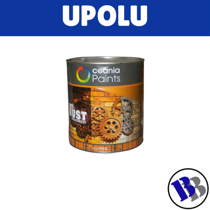 Oceania Paint Anit Rust (Chassis) Black 4L - "PICKUP FROM BLUEBIRD LUMBER & HARDWARE UPOLU ONLY"