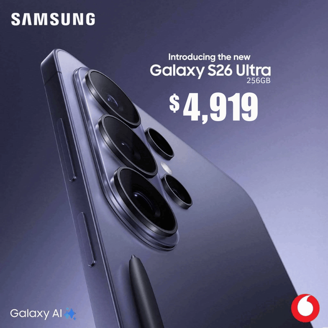Samsung S26 Ultra 256GB "PICK UP FROM VODAFONE SAMOA"
