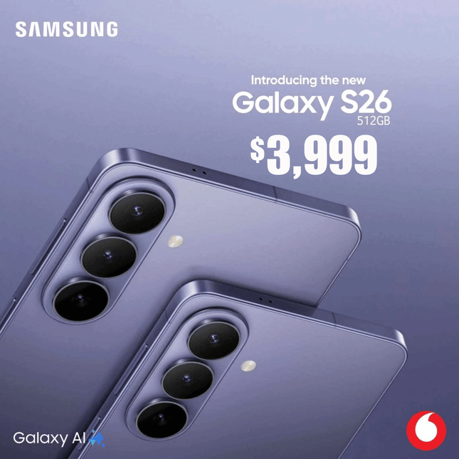 Samsung S26 512GB "PICK UP FROM VODAFONE SAMOA"