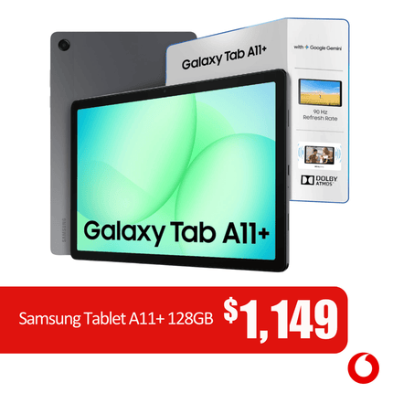 Samsung Tablet A11+ 128GB "PICK UP FROM VODAFONE SAMOA"