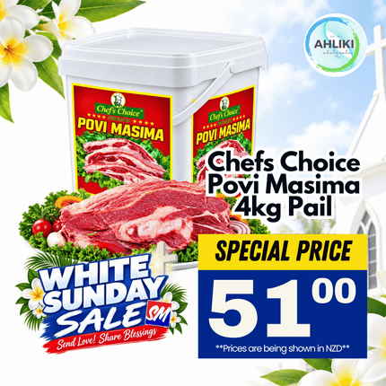 Chefs Choice Povi Masima 4kg Pail