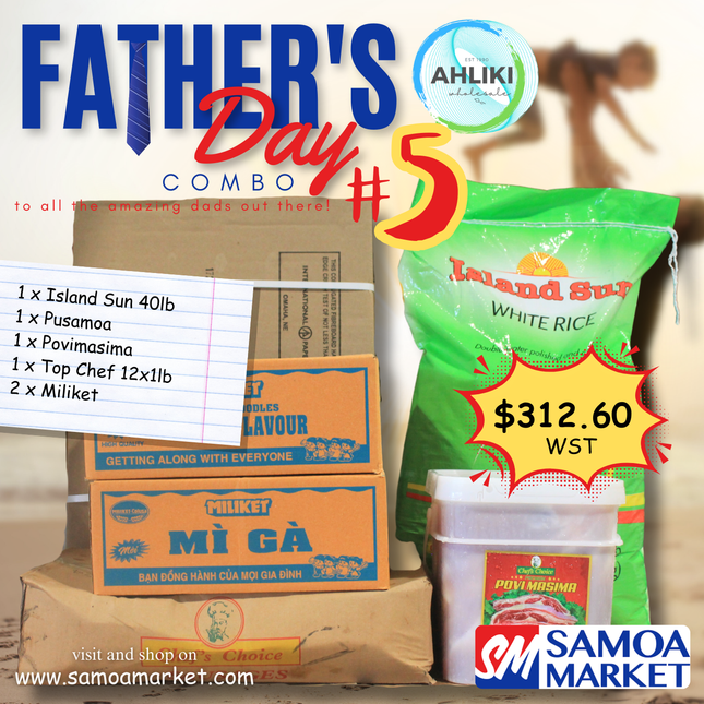 Father's Day Combo #5 "PICKUP FROM AH LIKI WHOLESALE"