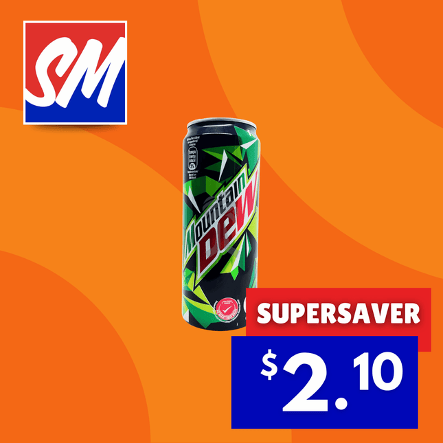 SUPERSAVER! Mountain Dew Drinks 320mls "PICKUP FROM FARMER JOE SUPERMARKET VAITELE ONLY"