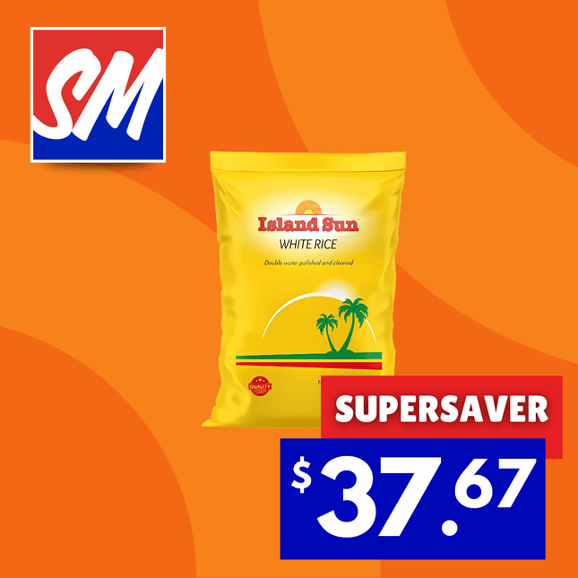 SUPERSAVER! Island Sun Rice 40lb Yellow Bag "PICKUP FROM AH LIKI WHOLESALE"