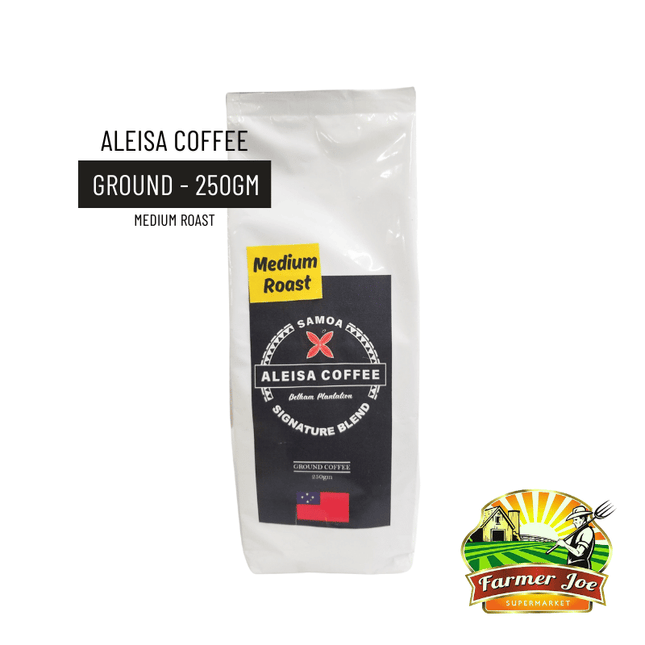 Aleisa Coffee Ground 250gm [ Not available at Vaitele Branch ] "PICKUP FROM FARMER JOE SUPERMARKET UPOLU ONLY" - Samoamarket.com