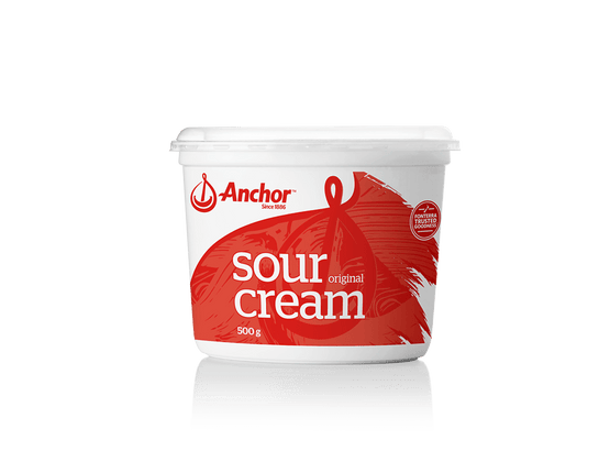 Anchor Sour Cream Plain 500g "PICKUP FROM FARMER JOE SUPERMARKET UPOLU ONLY" - Samoamarket.com