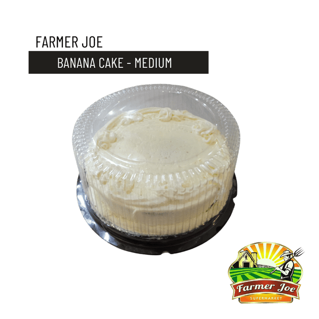Banana Cake - Medium "PICKUP FROM FARMER JOE SUPERMARKET UPOLU ONLY" - Samoamarket.com