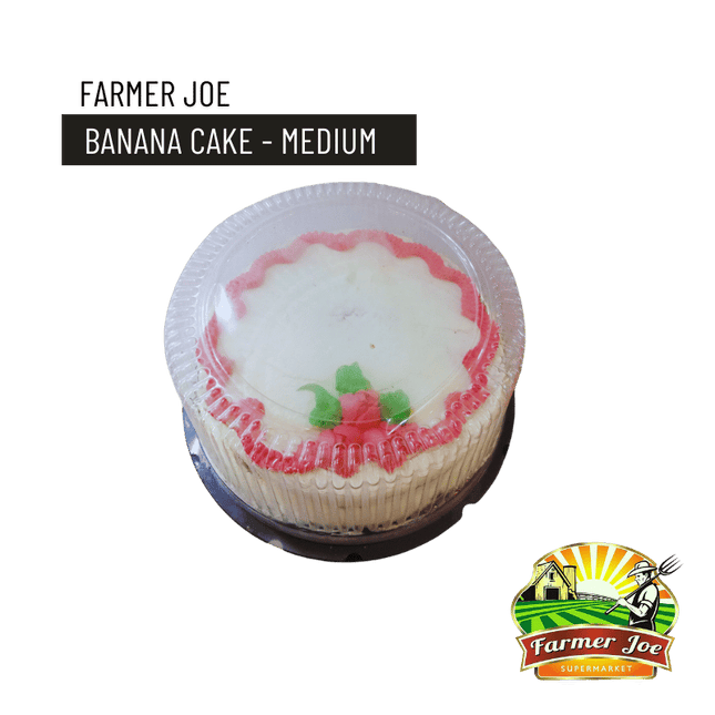 Banana Cake - Medium "PICKUP FROM FARMER JOE SUPERMARKET UPOLU ONLY" - Samoamarket.com