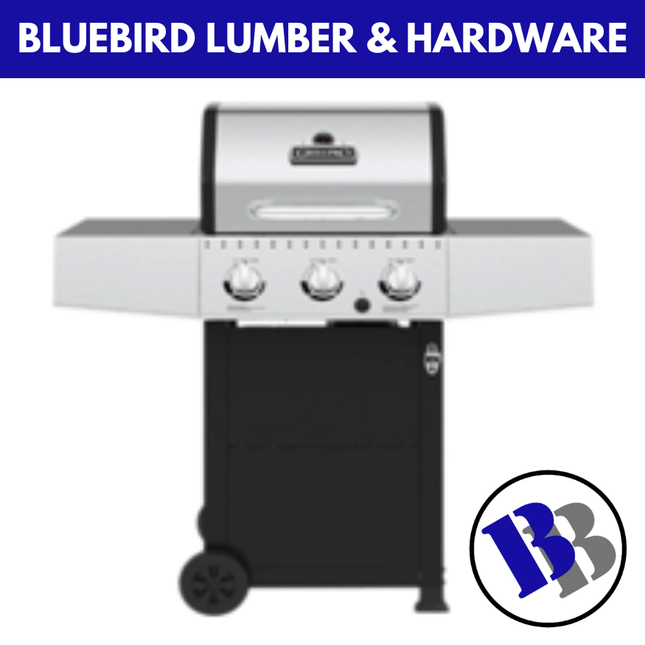 BBQ GRILL 3 BURNER - GRILLRPO - "PICKUP FROM BLUEBIRD LUMBER & HARDWARE" - Samoamarket.com
