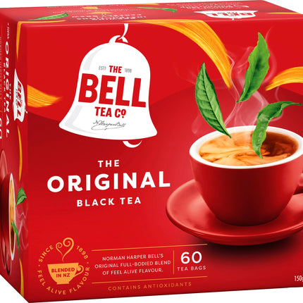 Bell Tea Original - 60 Tea Bags "PICKUP FROM FARMER JOE SUPERMARKET UPOLU ONLY" - Samoamarket.com
